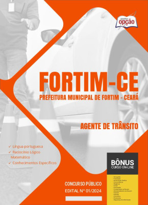 Apostila Prefeitura de Fortim - CE em PDF - Agente de Trânsito 