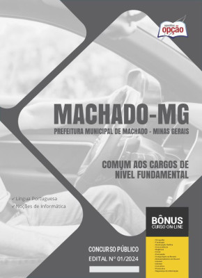 Apostila Prefeitura de Machado - MG em PDF - Comum aos Cargos de Nível Fundamental 