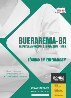 Apostila Prefeitura de Buerarema - BA em PDF - Técnico em Enfermagem 