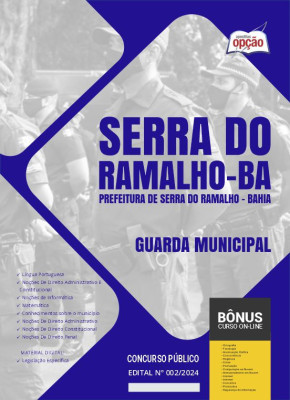 Apostila Prefeitura de Serra do Ramalho - BA em PDF - Guarda Municipal 