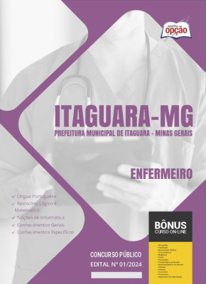 Apostila Prefeitura de Itaguara - MG em PDF - Enfermeiro 