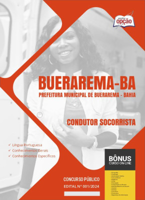 Apostila Prefeitura de Buerarema - BA em PDF - Condutor Socorrista 