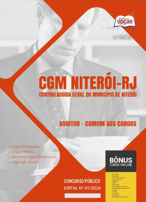 Apostila CGM Niterói - RJ em PDF - Auditor - Comum aos Cargos 