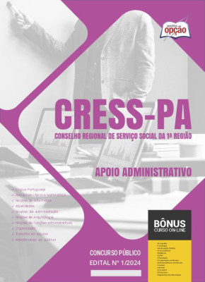 Apostila CRESS-PA em PDF - Apoio Administrativo 