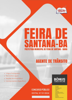 Apostila Prefeitura de Feira de Santana - BA em PDF - Agente de Trânsito 