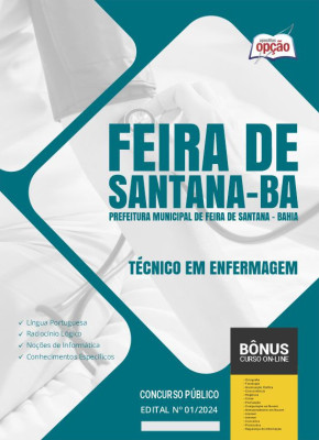 Apostila Prefeitura de Feira de Santana - BA em PDF - Técnico em Enfermagem 