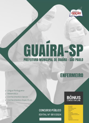 Apostila Prefeitura de Guaíra - SP em PDF - Enfermeiro 