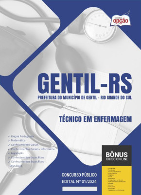 Apostila Prefeitura de Gentil - RS em PDF - Técnico em Enfermagem 