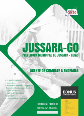 Apostila Prefeitura de Jussara - GO em PDF - Agente de Combate a Endemias 