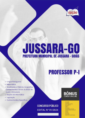 Apostila Prefeitura de Jussara - GO em PDF - Professor P-I 