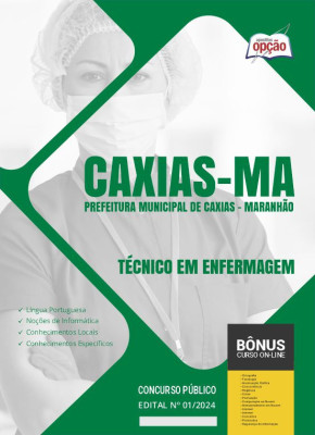 Apostila Prefeitura de Caxias - MA em PDF - Técnico em Enfermagem 