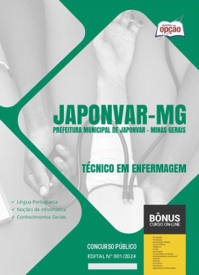 Apostila Prefeitura de Japonvar - MG em PDF - Técnico em Enfermagem 