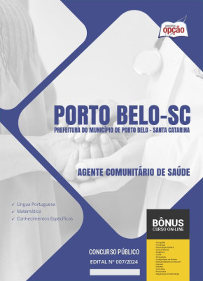 Apostila Prefeitura de Porto Belo - SC em PDF - Agente Comunitário de Saúde 