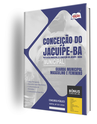 Apostila Prefeitura de Conceição do Jacuípe - BA  - Guarda Municipal - Masculino e Feminino