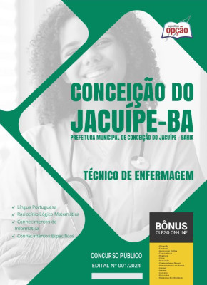 Apostila Prefeitura de Conceição do Jacuípe - BA em PDF - Técnico de Enfermagem 