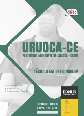Apostila Prefeitura de Uruoca - CE em PDF - Técnico em Enfermagem 