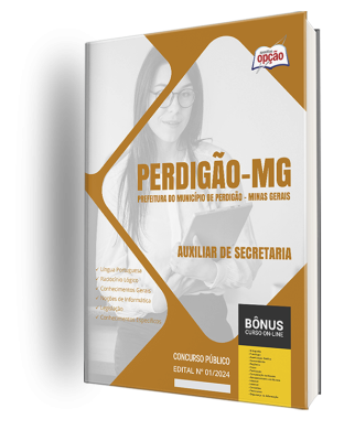 Apostila Prefeitura de Perdigão - MG  - Auxiliar de Secretaria