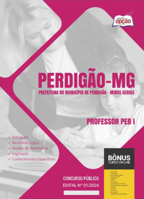 Apostila Prefeitura de Perdigão - MG em PDF - Professor PEB I 