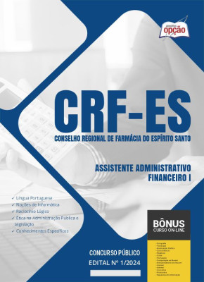 Apostila CRF-ES em PDF - Assistente Administrativo Financeiro I 