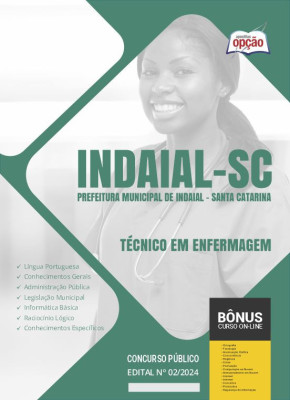 Apostila Prefeitura de Indaial - SC em PDF - Técnico em Enfermagem 