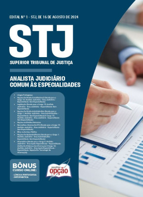 Apostila STJ em PDF - Analista Judiciário - Comum às Especialidades 