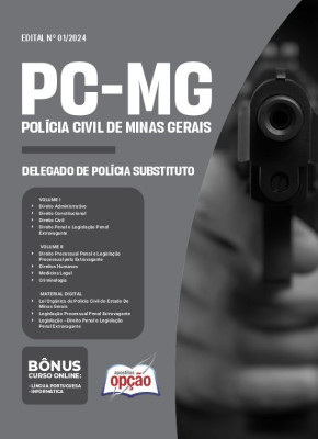 Apostila PC-MG em PDF - Delegado de Polícia Substituto 