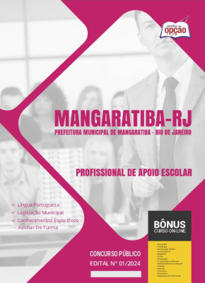 Apostila Prefeitura de Mangaratiba - RJ em PDF - Profissional de Apoio Escolar 