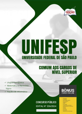 Apostila UNIFESP em PDF - Comum aos Cargos de Nível Superior 