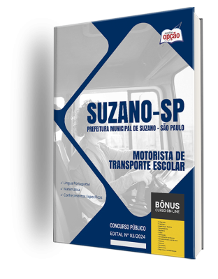 Apostila Prefeitura de Suzano - SP  - Motorista de Transporte Escolar