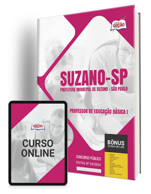 Apostila Prefeitura de Suzano - SP  - Professor de Educação Básica I