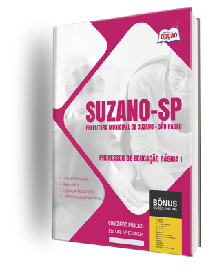 Apostila Prefeitura de Suzano - SP  - Professor de Educação Básica I