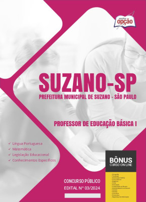 Apostila Prefeitura de Suzano - SP  - Professor de Educação Básica I