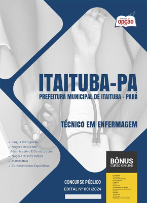 Apostila Prefeitura de Itaituba - PA em PDF - Técnico em Enfermagem 