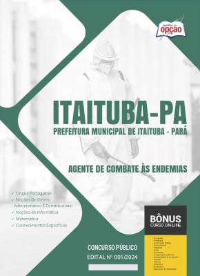 Apostila Prefeitura de Itaituba - PA em PDF - Agente de Combate às Endemias 