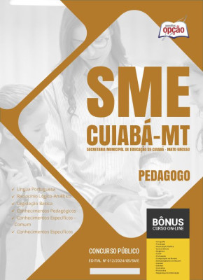 Apostila SME Cuiabá - MT em PDF - Pedagogo 