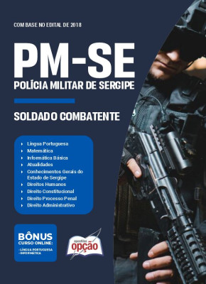 Apostila PM-SE em PDF - Soldado Combatente 2025