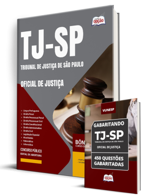 Combo TJ-SP - Oficial de Justiça