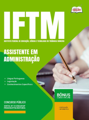 Apostila IFTM em PDF - Assistente em Administração 