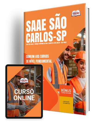 Apostila SAAE São Carlos - SP  - Comum aos Cargos de Nível Fundamental