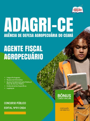 Apostila ADAGRI-CE em PDF - Agente Fiscal Agropecuário 