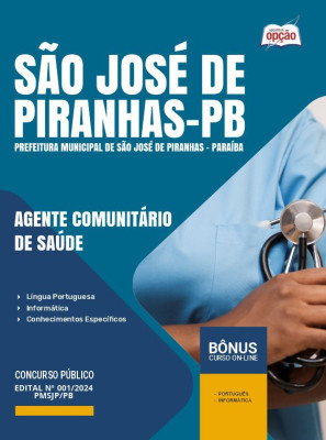 Apostila Prefeitura de São José de Piranhas - PB em PDF - Agente Comunitário de Saúde 