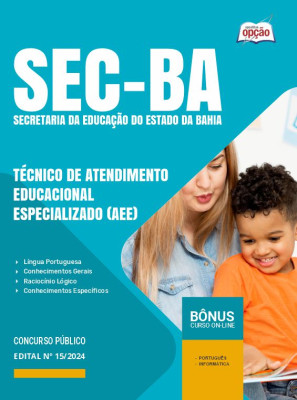Apostila SEC-BA  - Técnico de Atendimento Educacional Especializado (AEE)