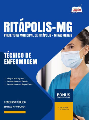 Apostila Prefeitura de Ritápolis - MG em PDF - Técnico de Enfermagem 