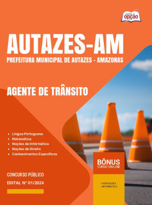 Apostila Prefeitura de Autazes - AM em PDF - Agente de Trânsito 