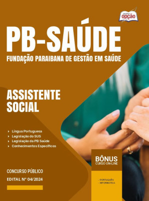 Apostila PB Saúde em PDF - Assistente Social 