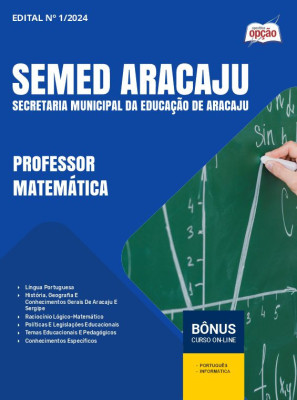 Apostila SEMED Aracaju em PDF - Professor - Matemática 