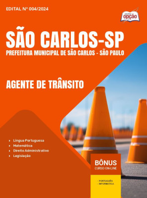 Apostila Prefeitura de São Carlos - SP em PDF - Agente de Trânsito 