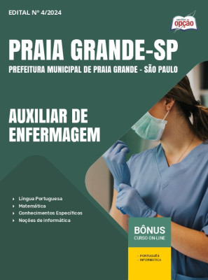 Apostila Prefeitura de Praia Grande - SP em PDF - Auxiliar de Enfermagem 