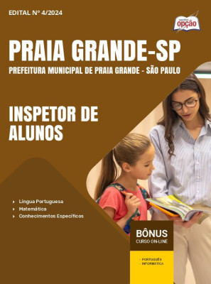 Apostila Prefeitura de Praia Grande - SP em PDF - Inspetor de Alunos 