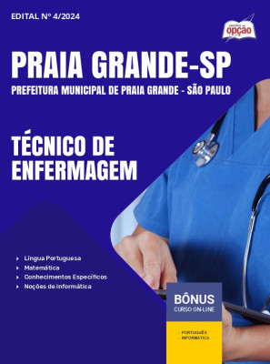 Apostila Prefeitura de Praia Grande - SP em PDF - Técnico de Enfermagem 